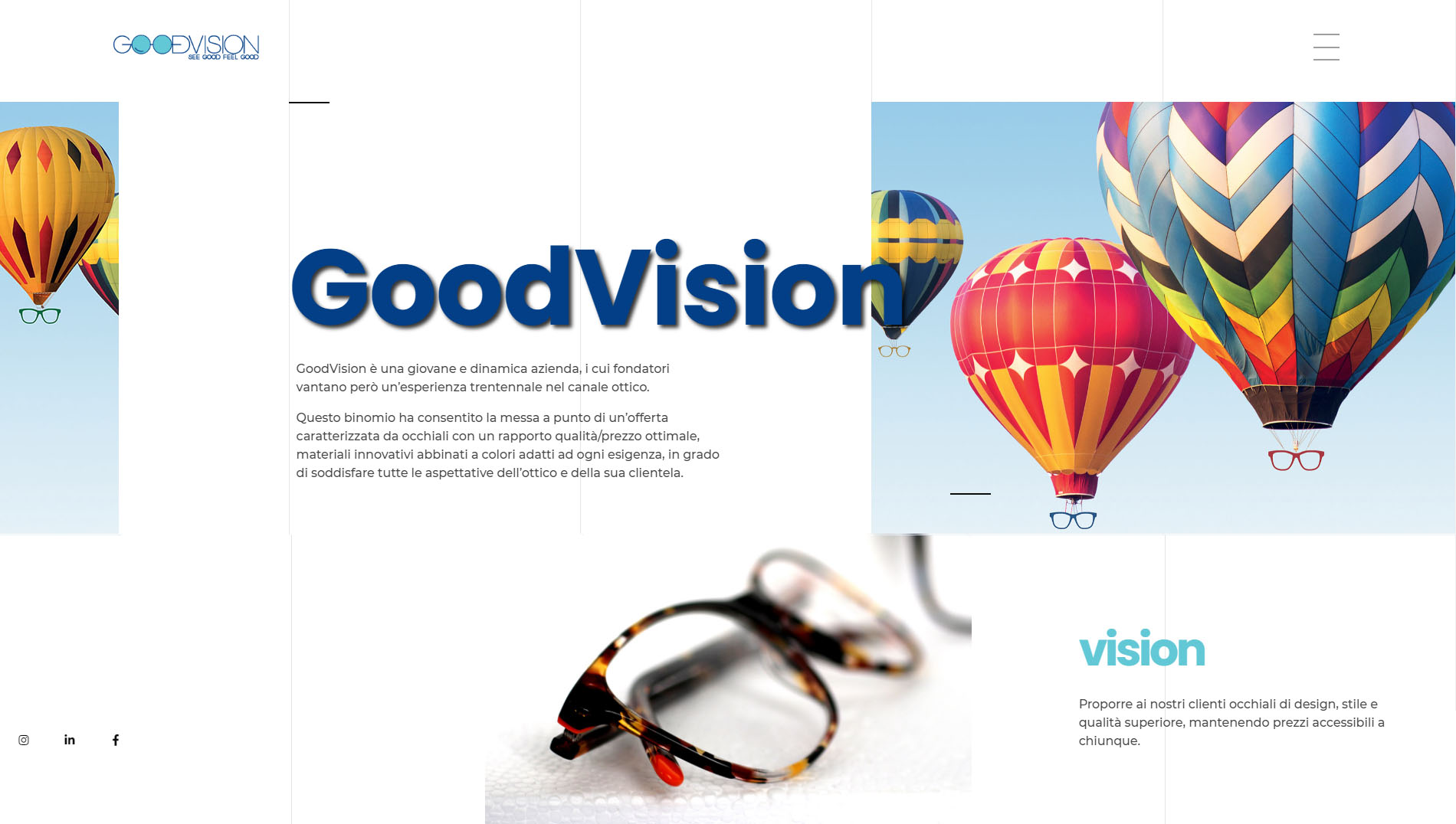 sito web wordpress - goodvision