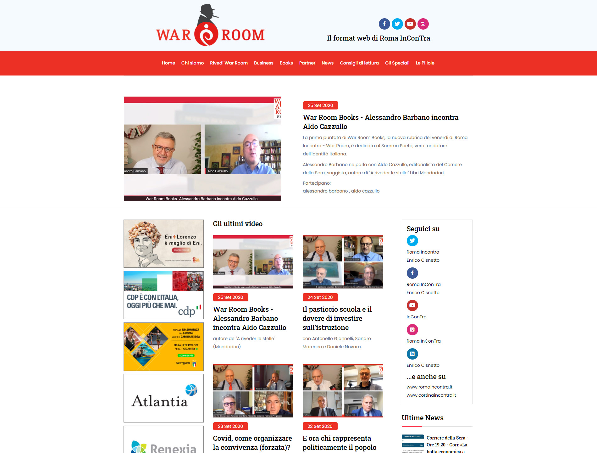 sito web umbraco - war room